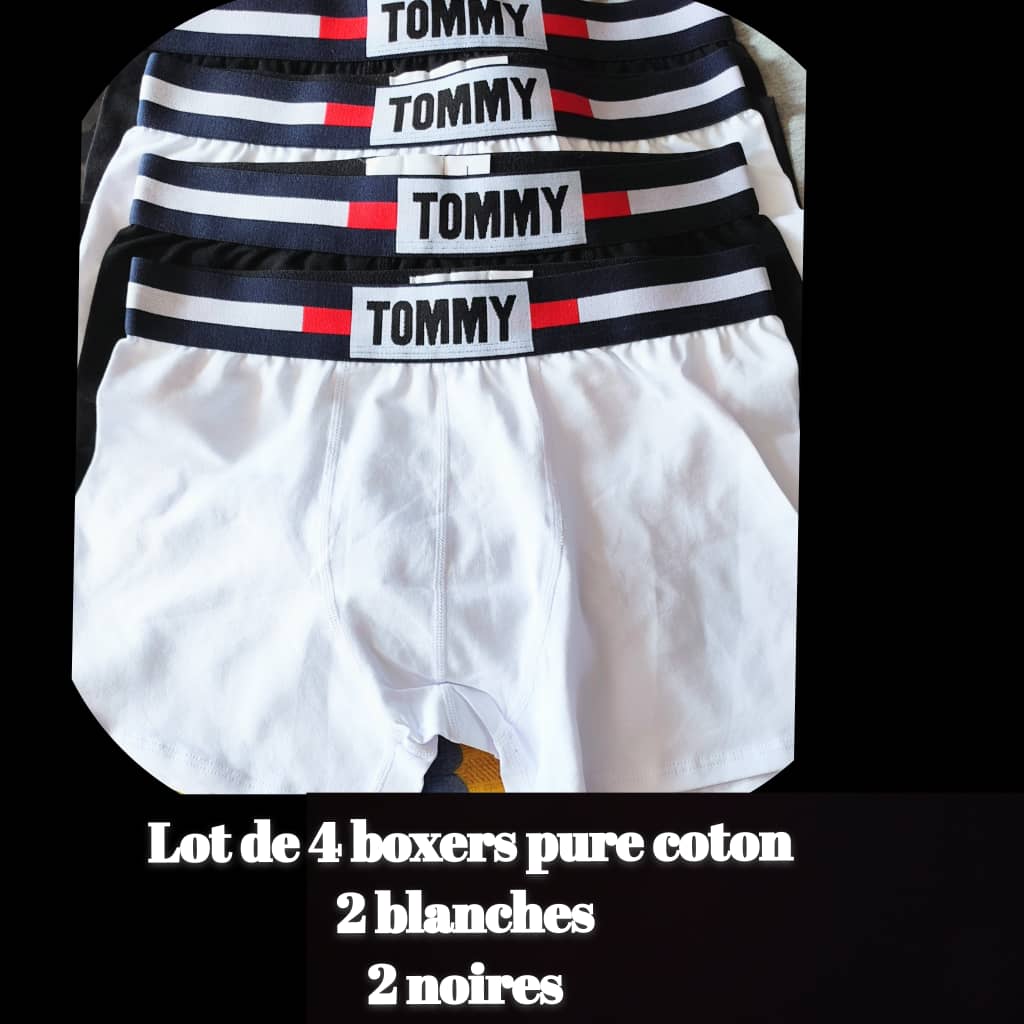 Boxers Tommy Hilfiger lot de 4pcs(2XL)
