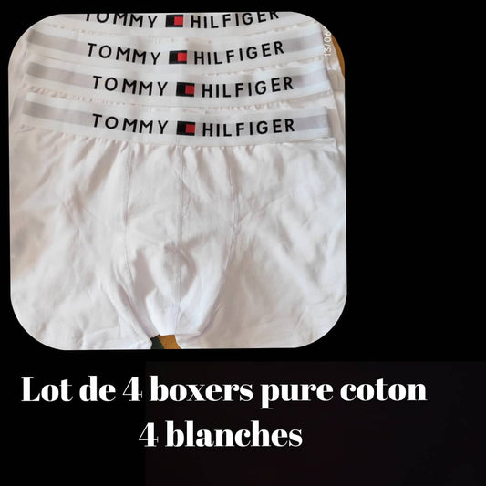 Boxers Tommy Hilfiger Lot de 4pcs(dispo en taille 2XL)