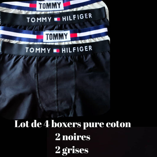 Boxers Tommy Hilfiger Lot de 4pcs(dispo en taille 3XL)